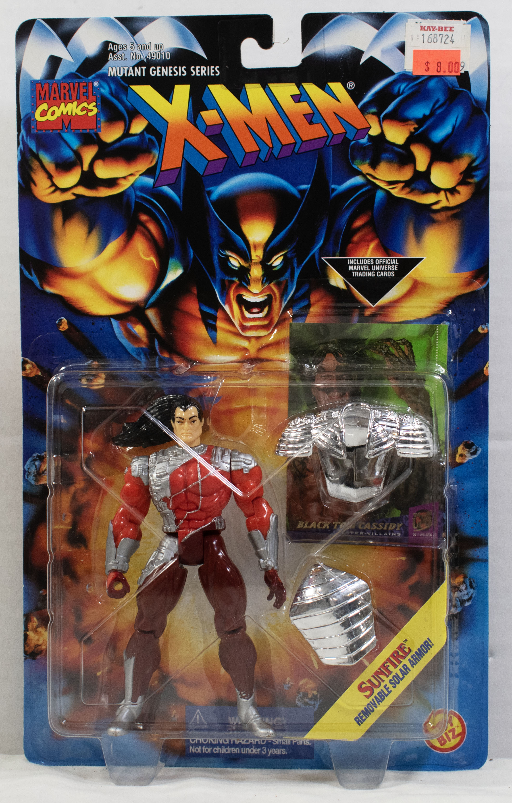 X-Men Mutant Genesis Series Sunfire Action Figure Toy Biz
