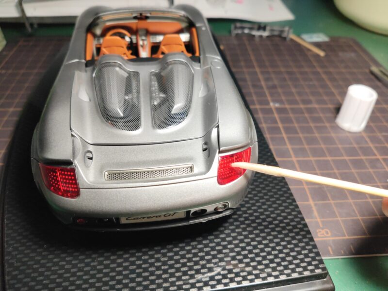 タミヤ ポルシェ カレラGT 製作ブログ 組み立てから完成へ | 自己満