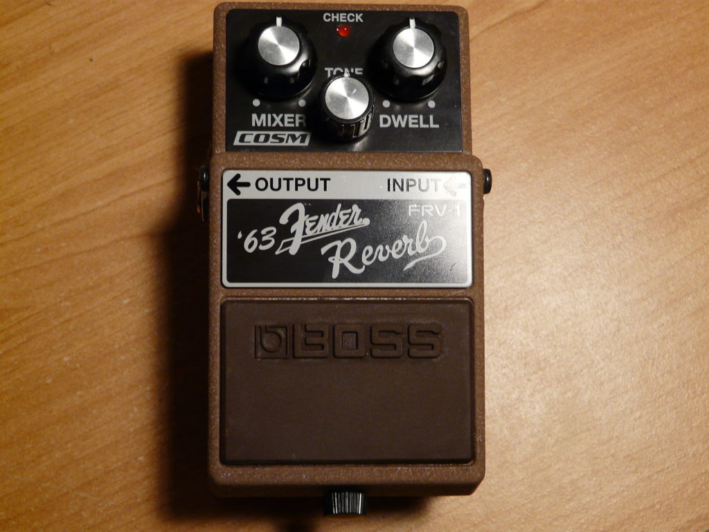 Boss FRV-1 '63 Fender Reverb Pedal | ChasingGuitars