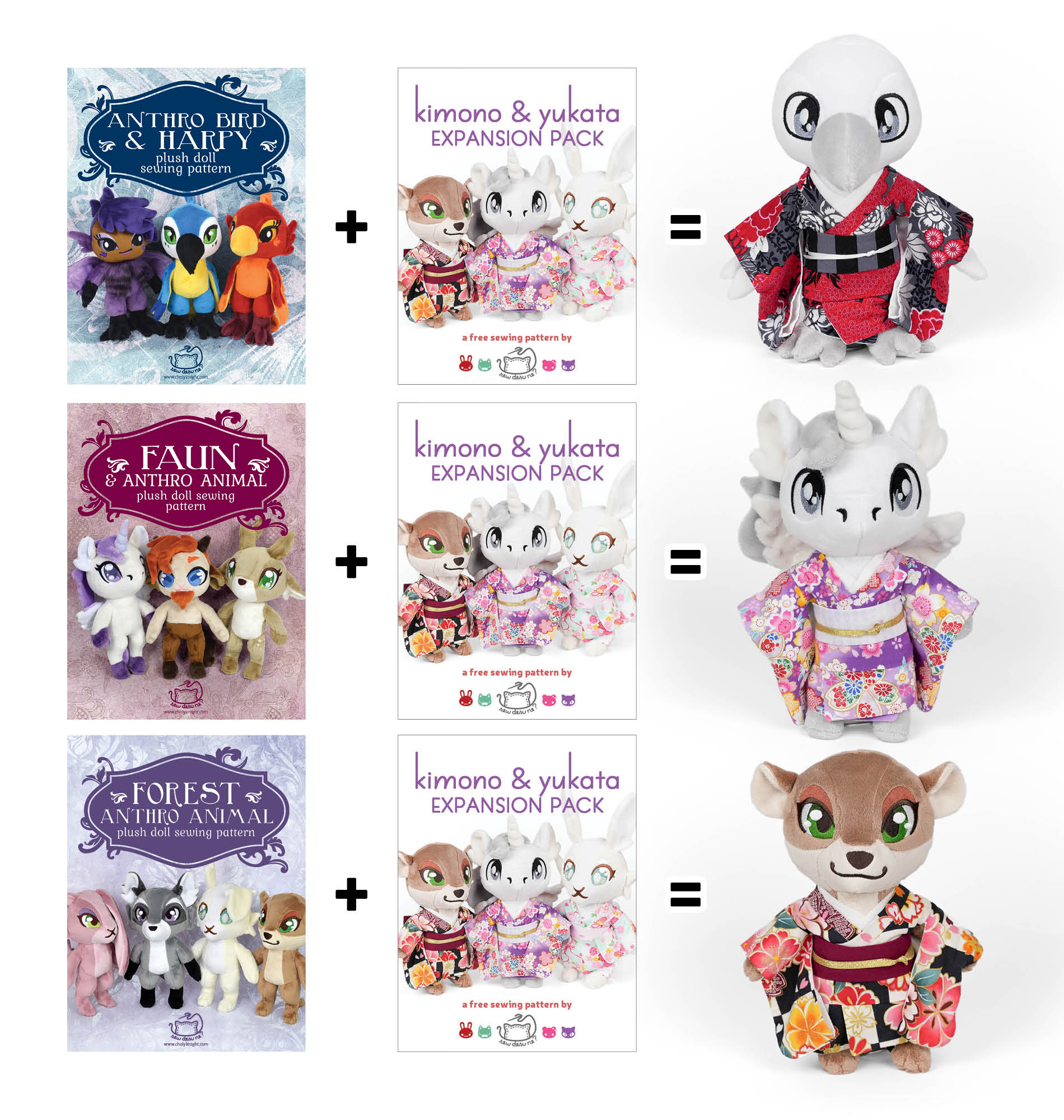 Free Pattern Friday! Kimono & Yukata Expansion Pack – Sew Desu Ne?