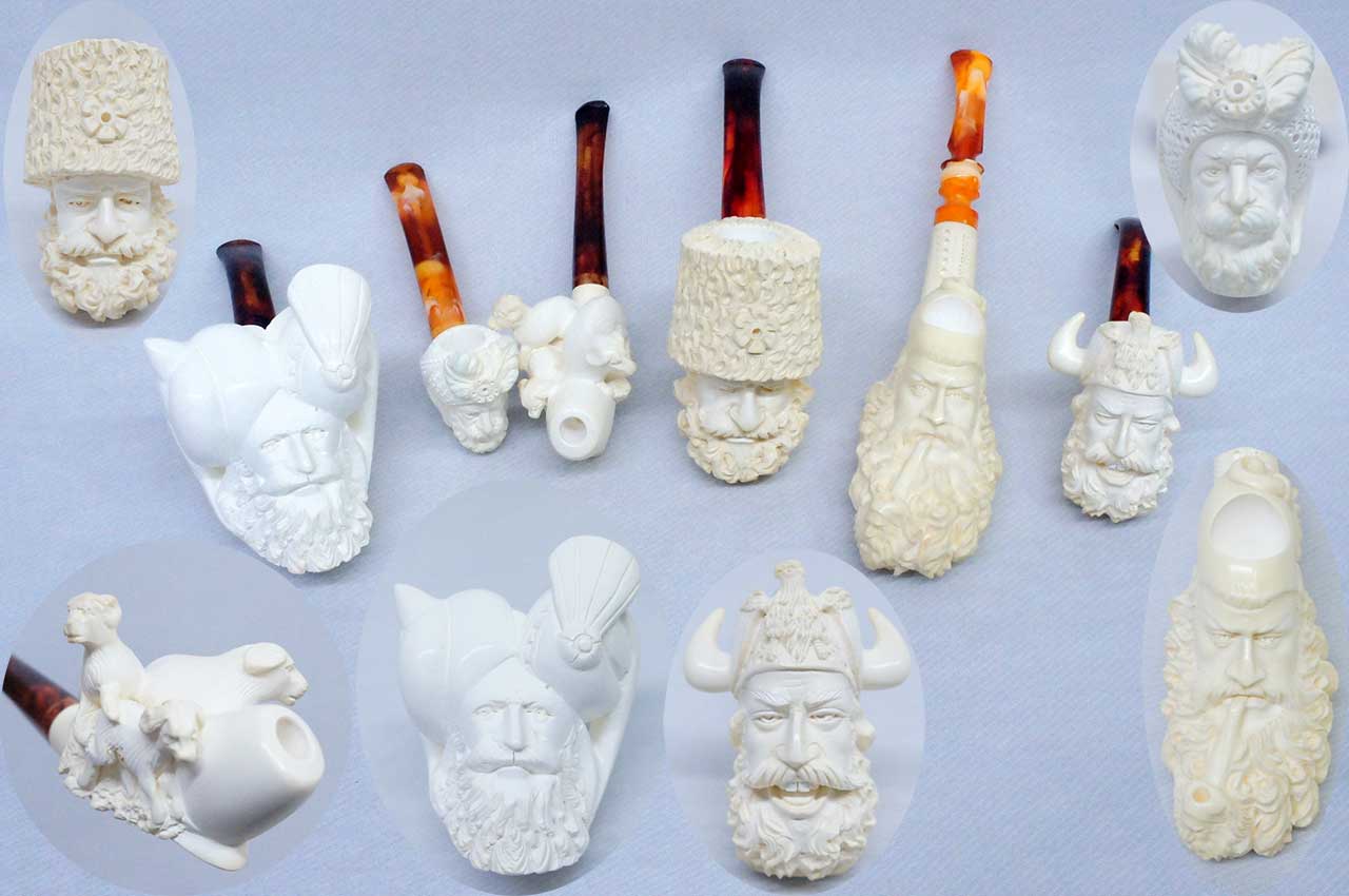 メシャムパイプの買い取りがございました | 骨董品の買取なら杉並区の