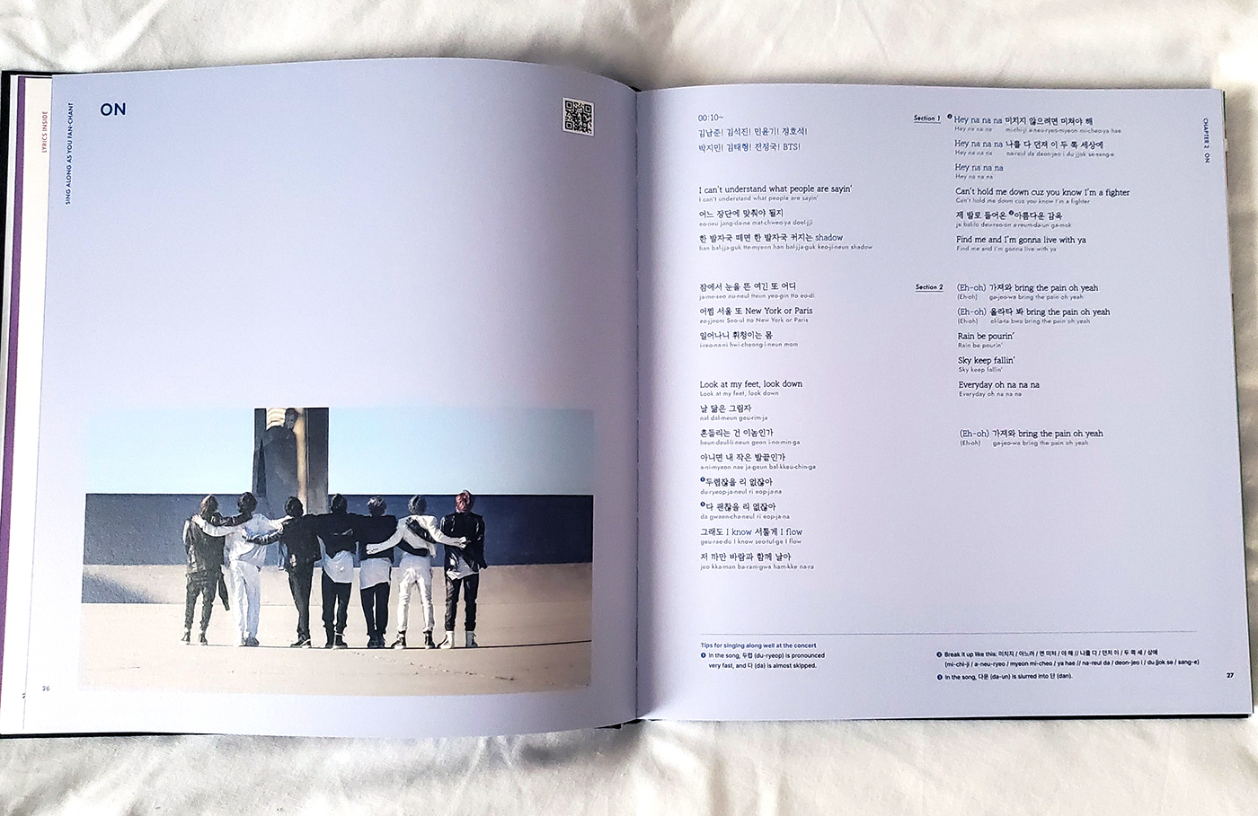First Look: BTS Lyrics Inside – A Geek Girl's Guide