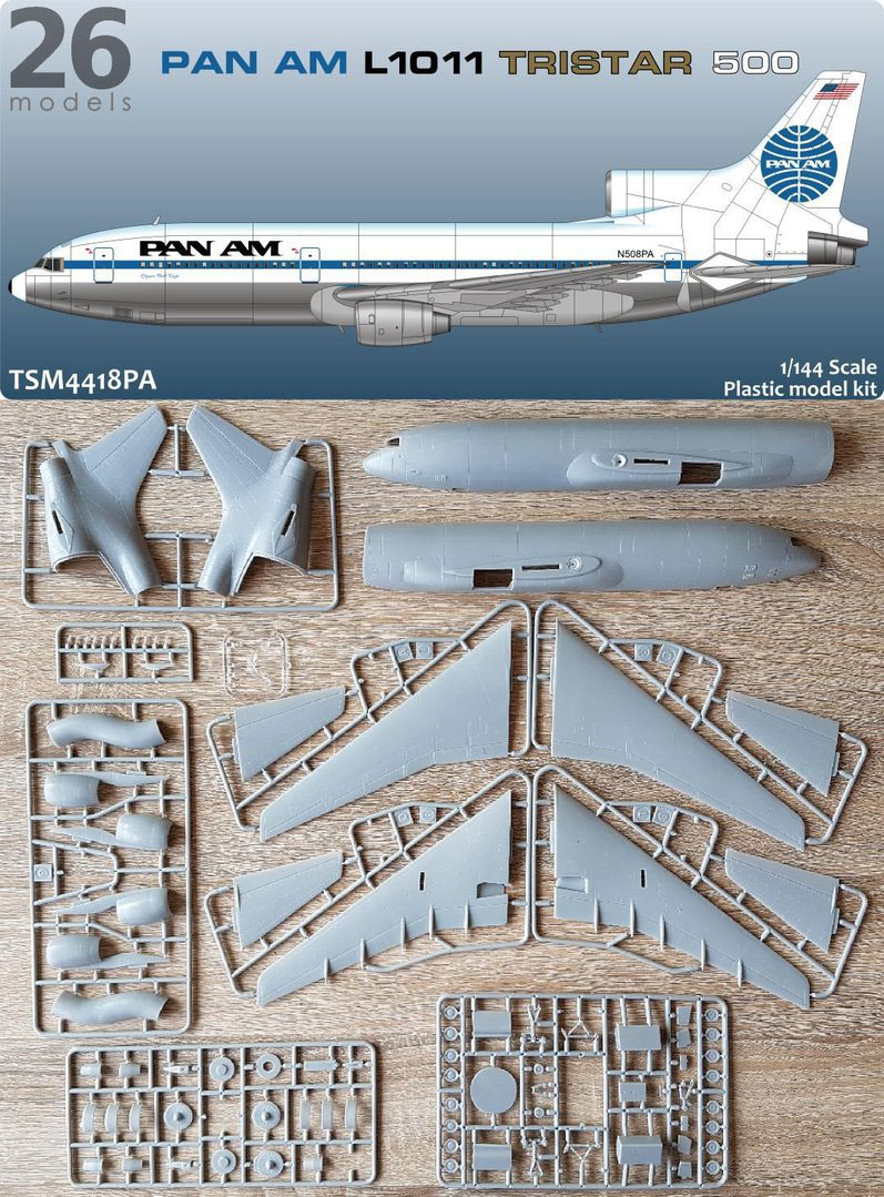 TwoSix Lockheed L.1011 Tristar 500 Kits | Airline Hobby Supplies