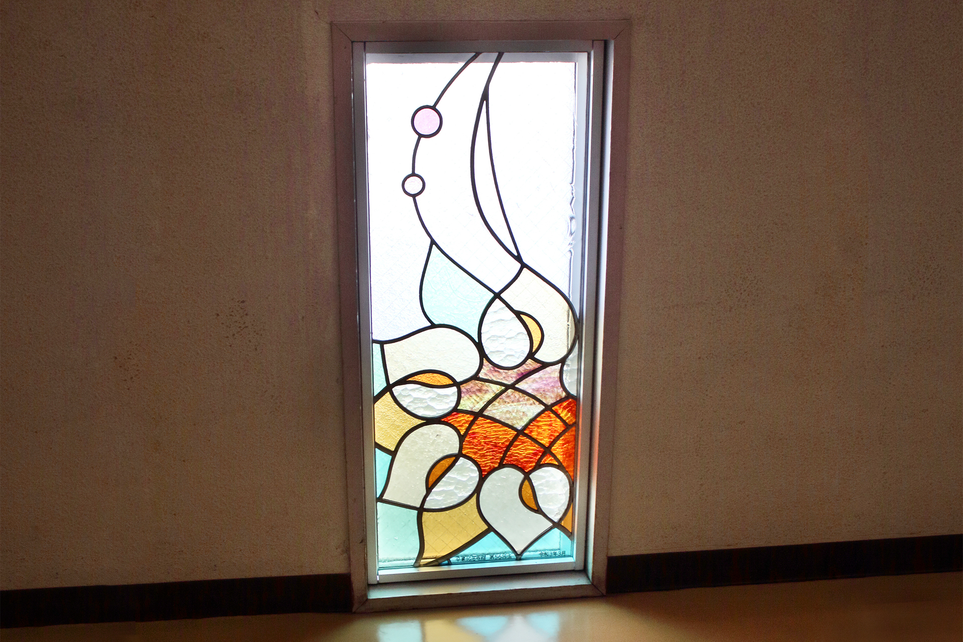 向日葵のステンドグラスパネル | ステンドグラス アトリエ ソンテ