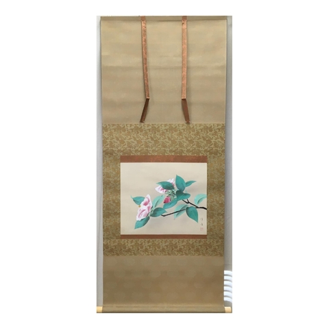 山口蓬春「椿花」 | 田島美術店 上野本店