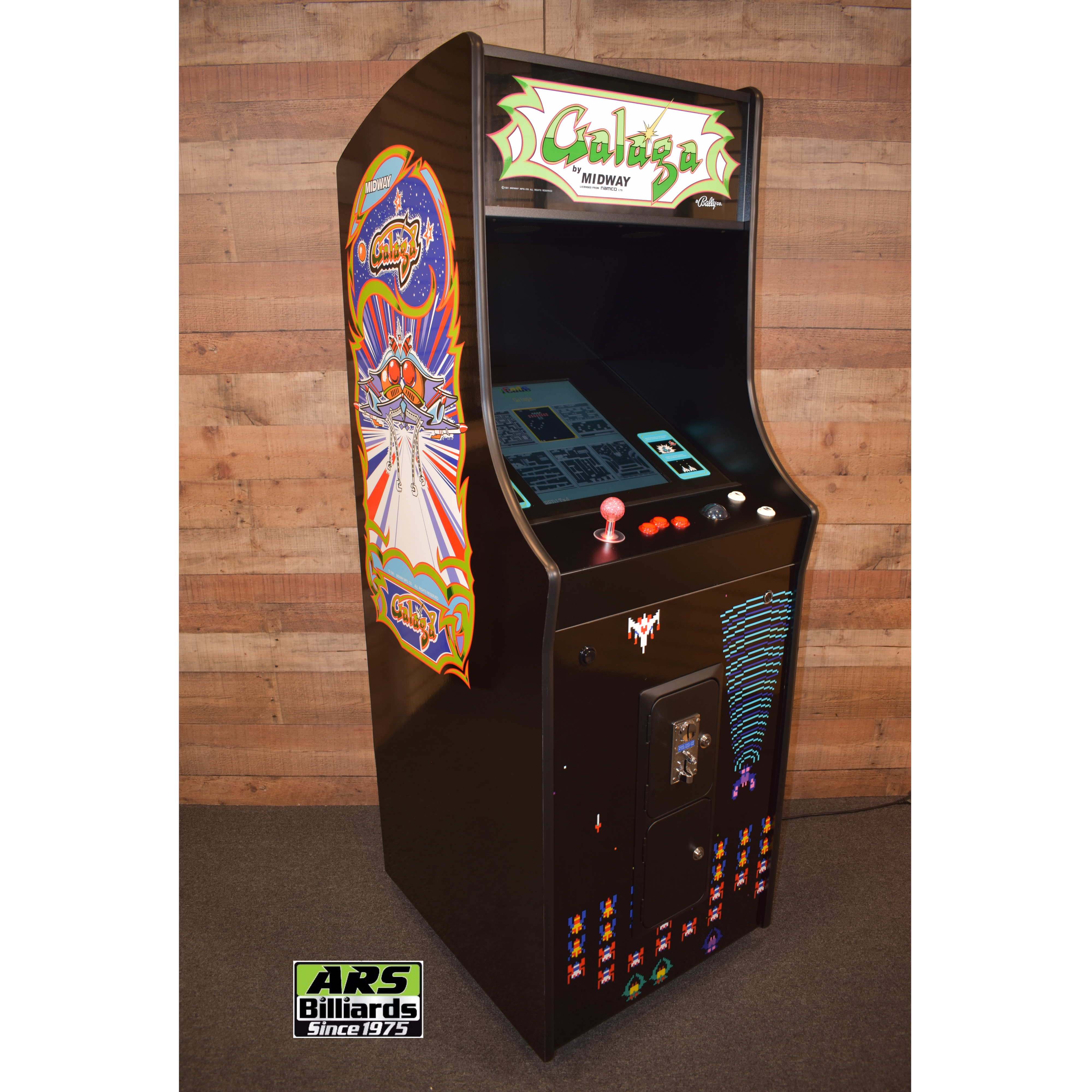 Galaga Upright Arcade - ARS Billiards