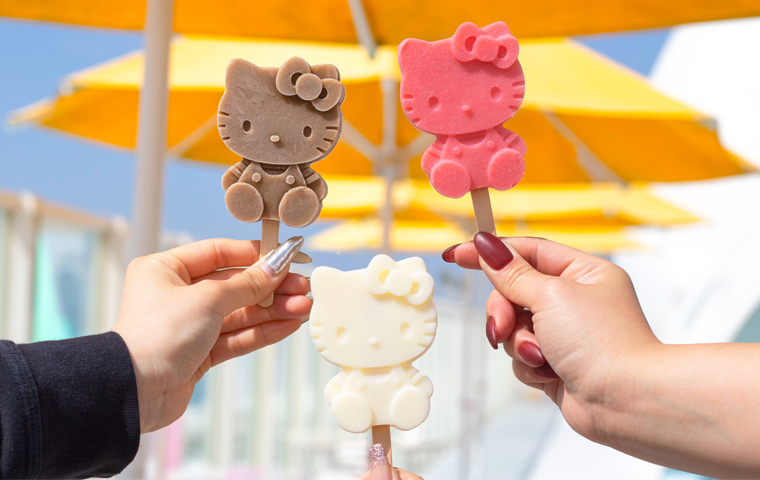 ハローキティのアイスキャンディー「Kawaii ポプシクル」が HELLO