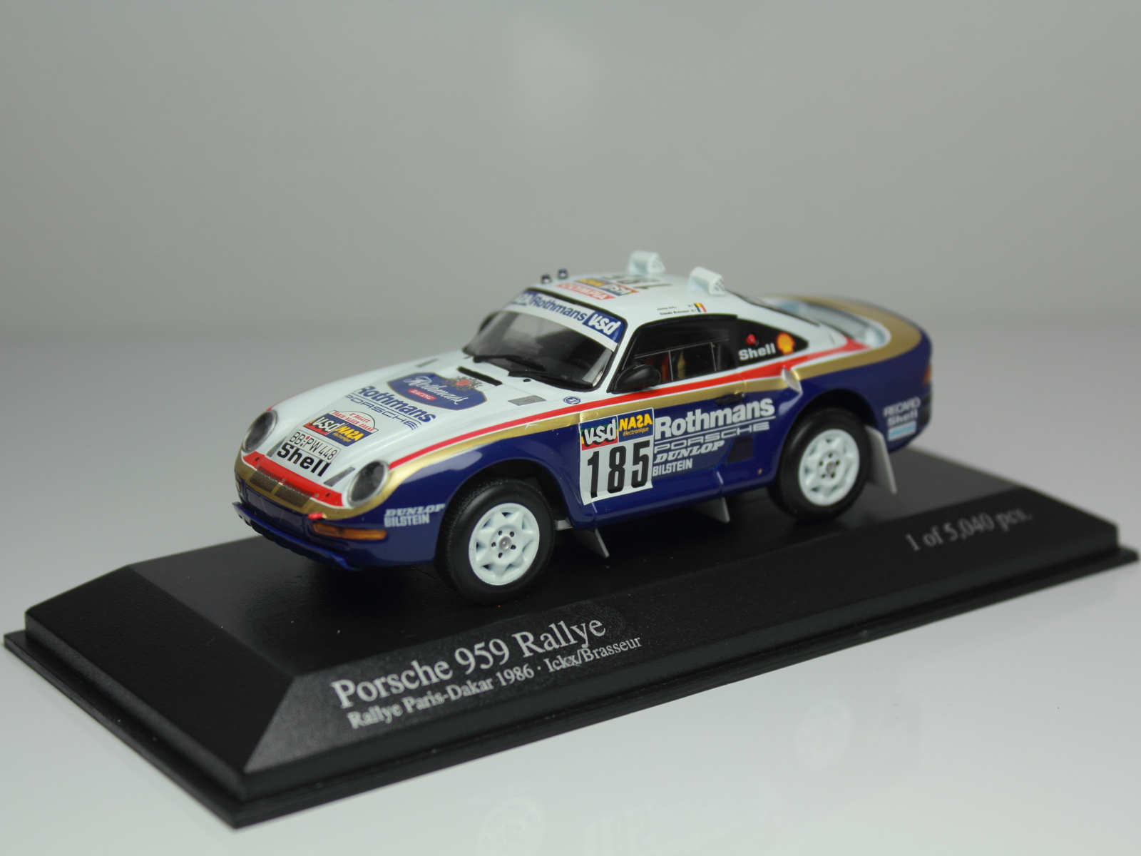 ミニチャンプス ポルシェ 959 ラリー 1/43 | Belair62's
