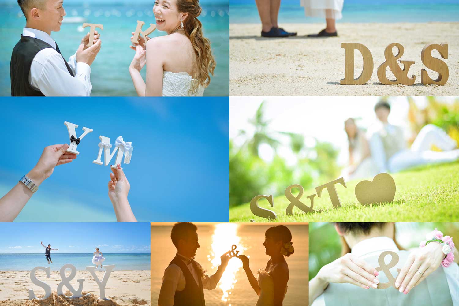 2025年】お洒落な前撮りが叶う♡「イニシャル」と「＆」オブジェの