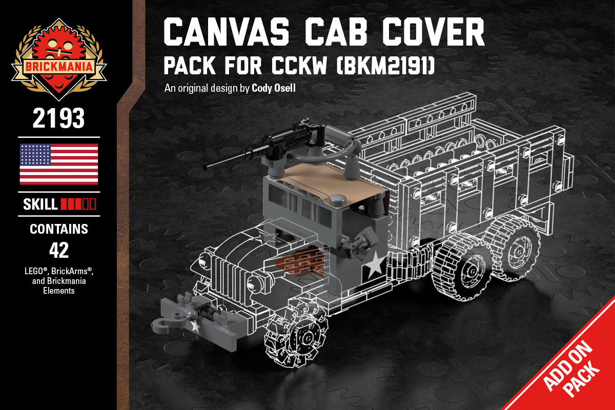 New Release: Add-On Packs for the GMC CCKW – 2 1/2 Ton Cargo Truck