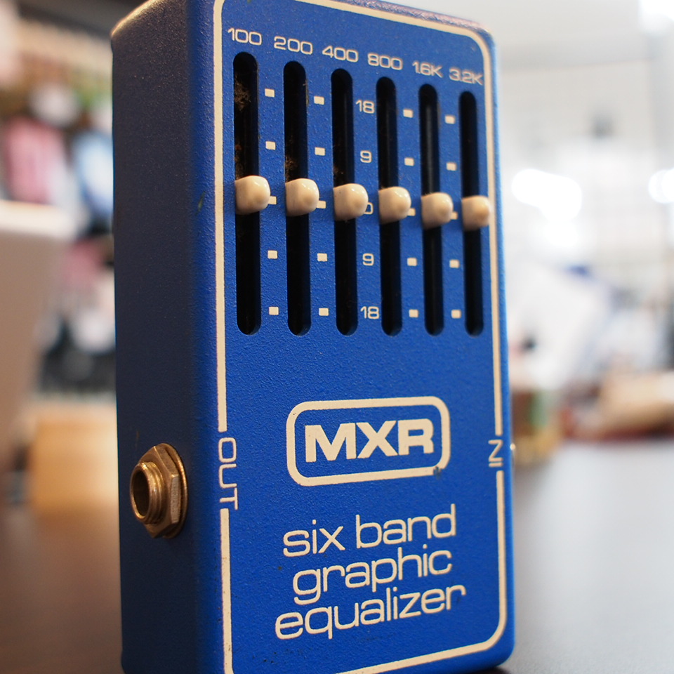 買取情報】青いグライコ！『MXR Six Band EQ』楽器奏庫｜初心者歓迎