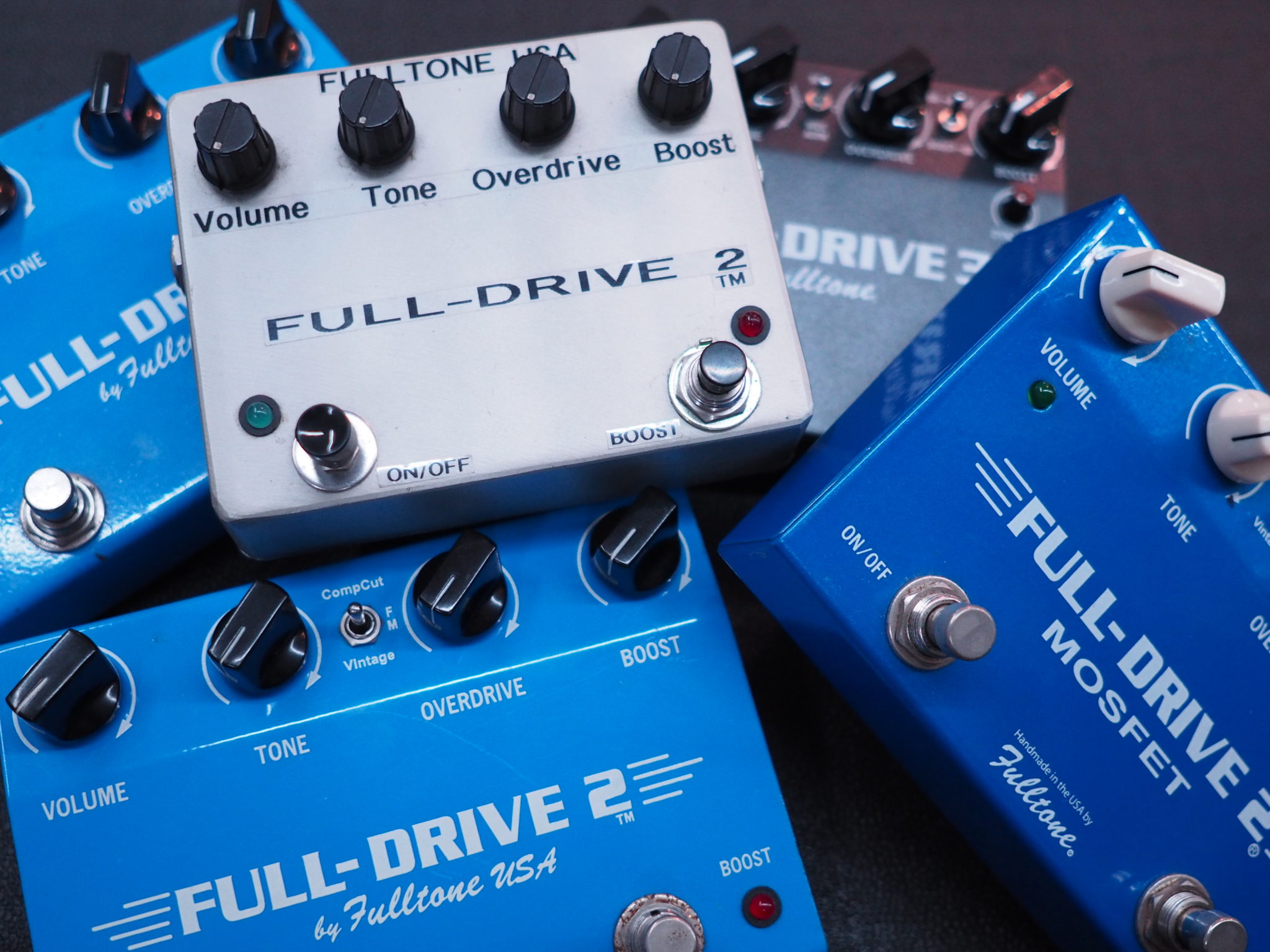Fulltoneの名作オーバードライブ+ブースター『Full Drive』シリーズ