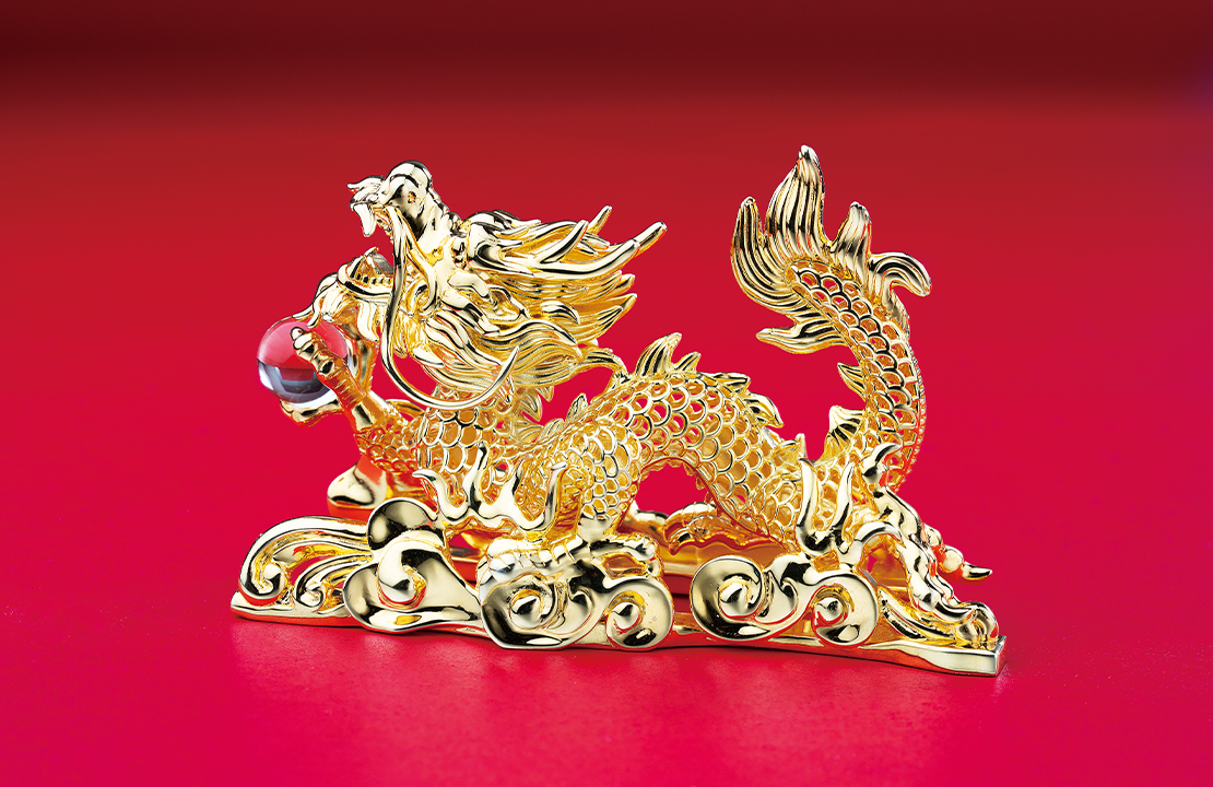 2024年の干支「辰」にちなんだ龍（ドラゴン）モチーフジュエリー