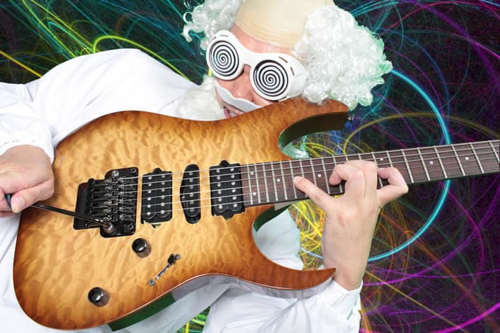 フロイドローズ搭載のエレキギターについて【エレキギター博士】