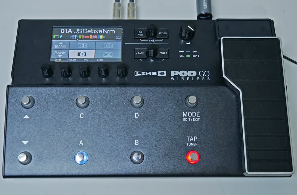 ワイヤレスの解放感を、最高レベルのサウンドで》Line 6 「POD Go
