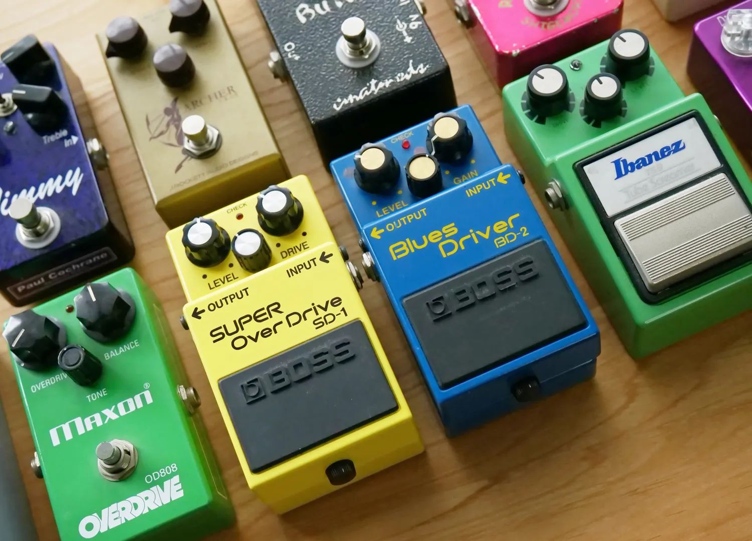 オーバードライブ・エフェクターの種類とおすすめ機種：徹底解説