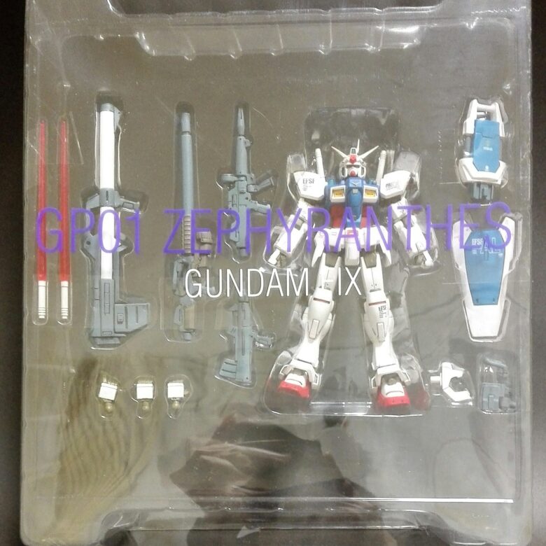 GUNDAM FIX FIGURATION #0003 GP01 ゼフィランサス レビュー1回目