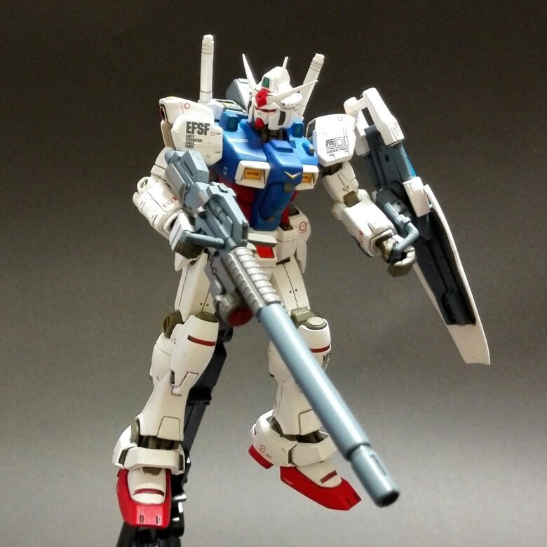 GUNDAM FIX FIGURATION #0003 GP01 ゼフィランサス レビュー2回目
