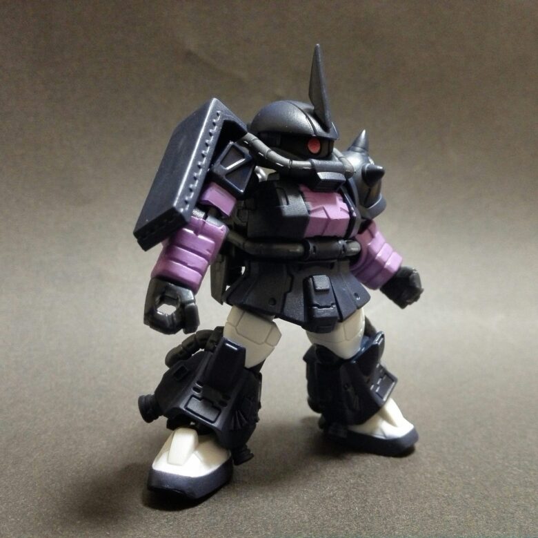 MOBILE SUIT ENSEMBLE 12 高機動型ザクII(黒い三連星仕様) レビュー