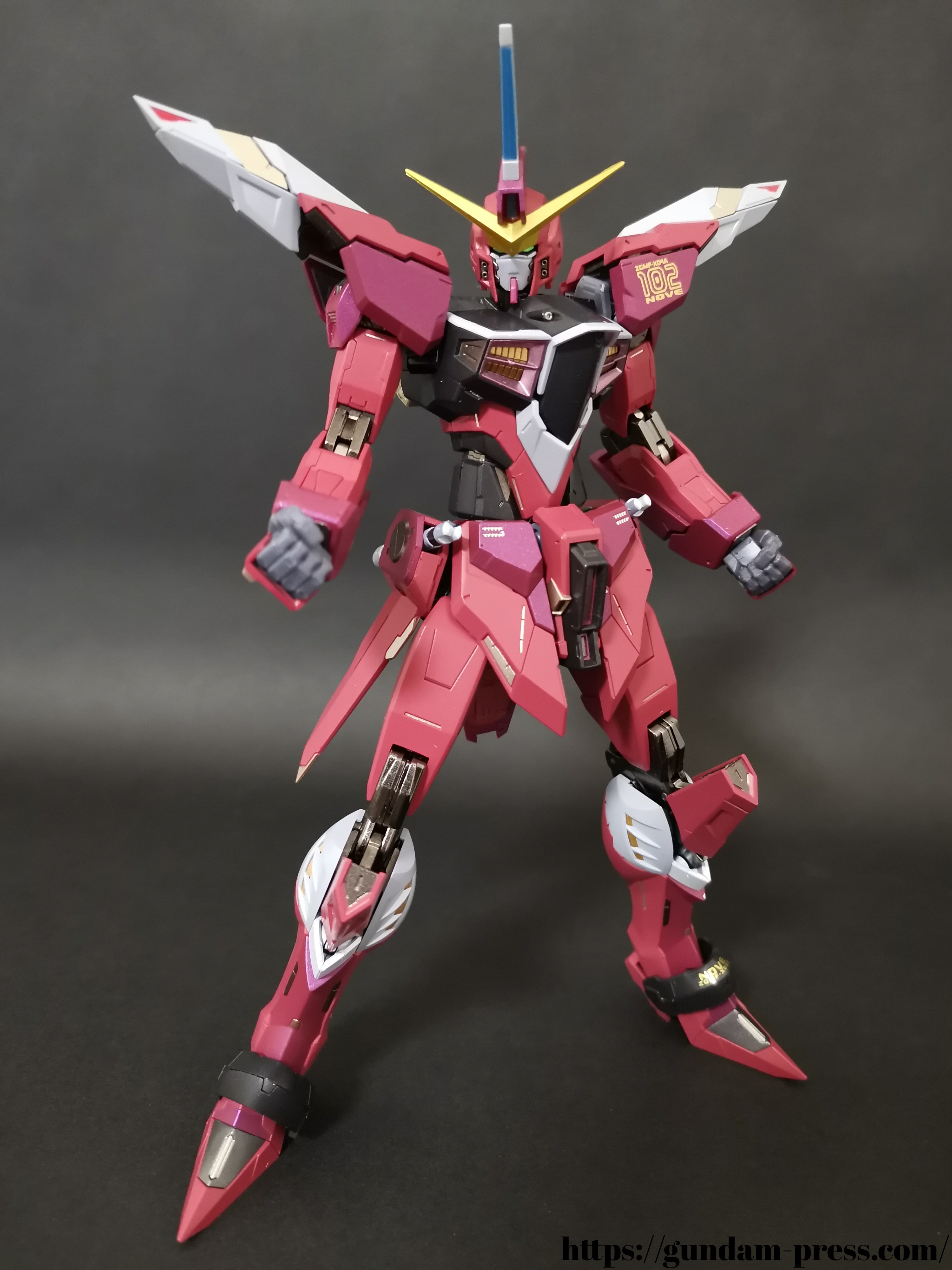 METAL BUILD(メタルビルド) ジャスティスガンダム レビュー | GUNDAM PRESS