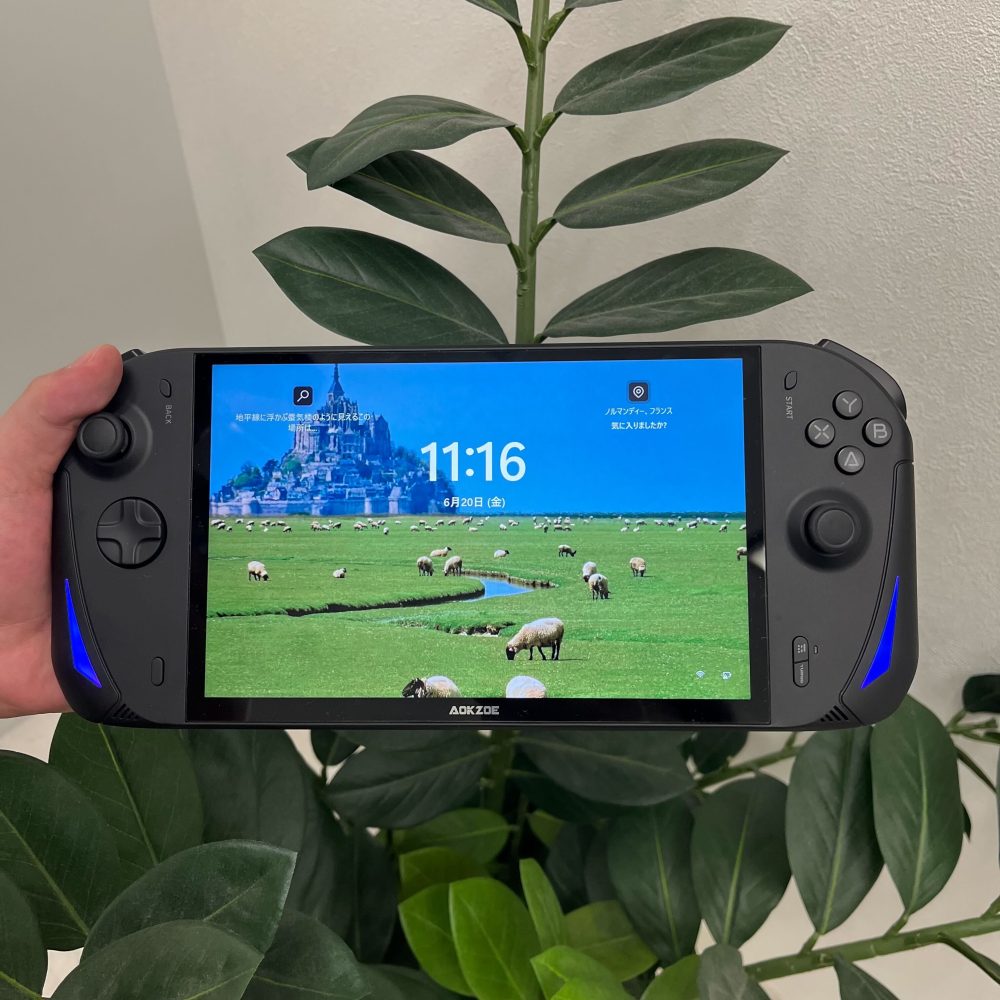 Ryzen A1 9 HX 370搭載のゲーミングUMPC機の「AOKZOE A1X」をレビュー