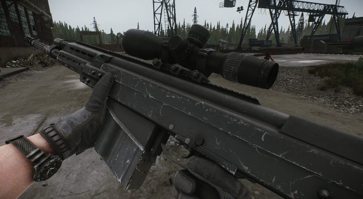 速報】タルコフに「デカすぎるAK」こと対物ライフル級の怪物“AK-50