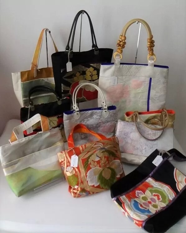 古い帯の利用法】着物の帯のリメイクバッグ紹介します①2021年夏