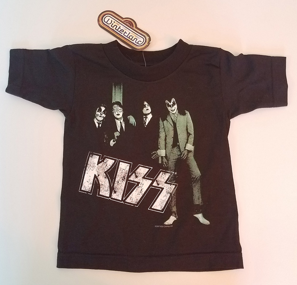 Men's KISS Rock The Nation 2004 Tour T-Shirt - KISS Addiction