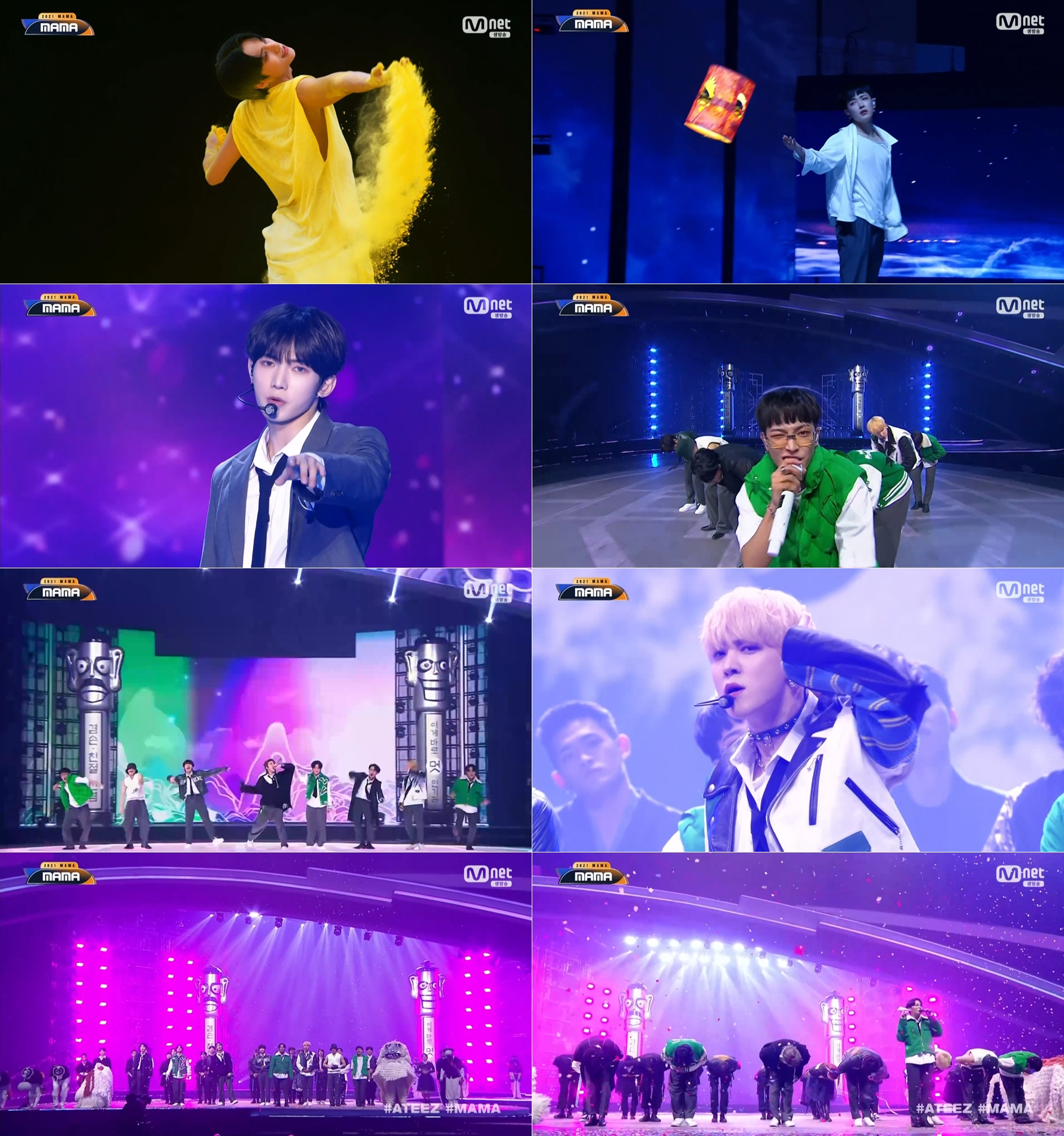 ATEEZ: A performance at MAMA worthy of ATEEZ – KSTATION TV