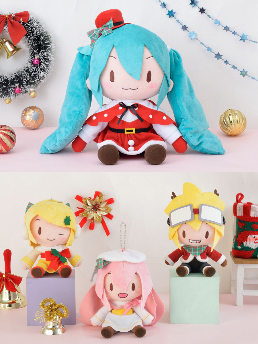セガプライズ11月登場予定『初音ミク』ふわふわのクリスマスぬいぐるみ