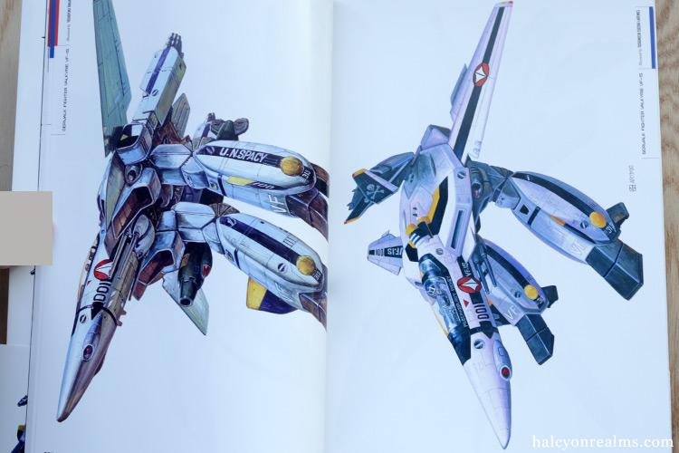 Macross Package Art Collection Book Review - Halcyon Realms - Art