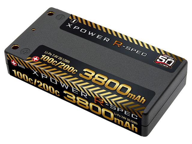 XPOWER R-SPEC Li-HV 7.6V 4200mAh 120C/240C | Hitec Multiplex Japan