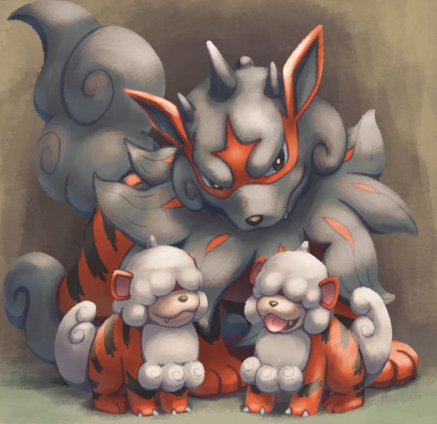 ガーディ・ウインディ（ヒスイのすがた）