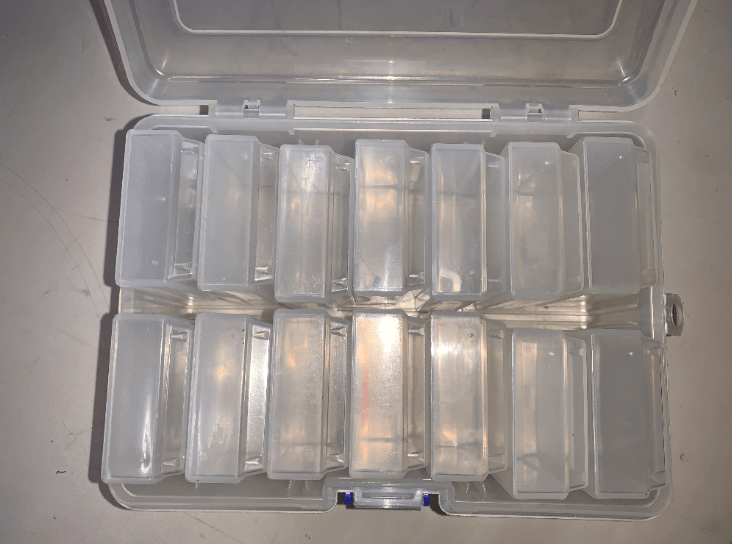 ニチフ】裸圧着端子のケースがシンデレラフィットするパーツケース