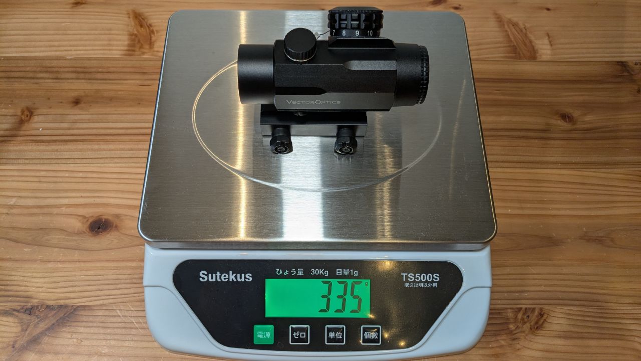 Vector Optics Calypos 1×30 お手頃価格の実用プリズムサイト | おのま