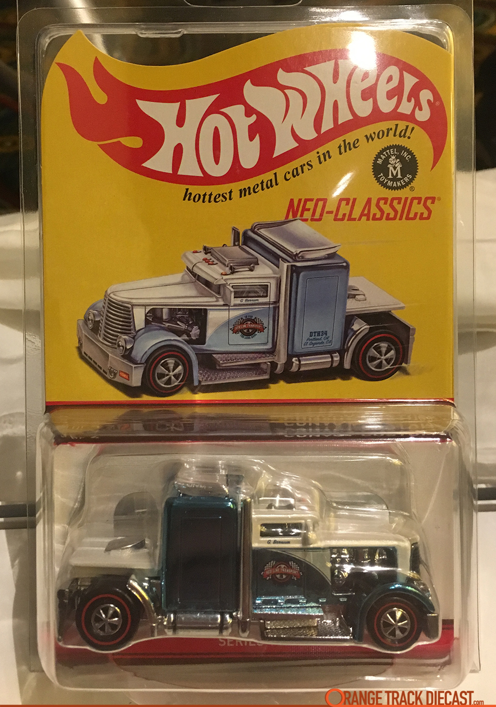 S14 Convoy Custom – ORANGE TRACK DIECAST