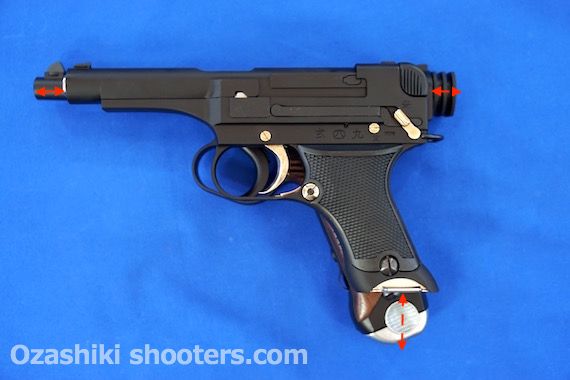 タナカ 九四式自動拳銃 前期型 レビュー | お座敷SHOOTERS.com
