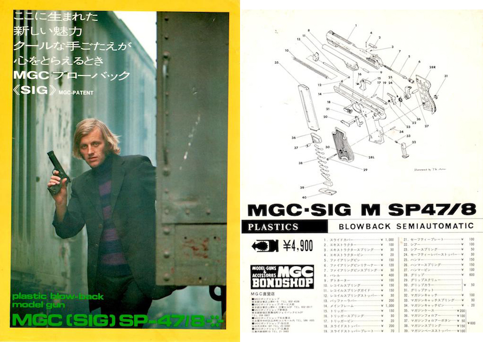 MGC SIG M SP47/8 ABSモデルOld Toy Gun Reports No,12 | お座敷