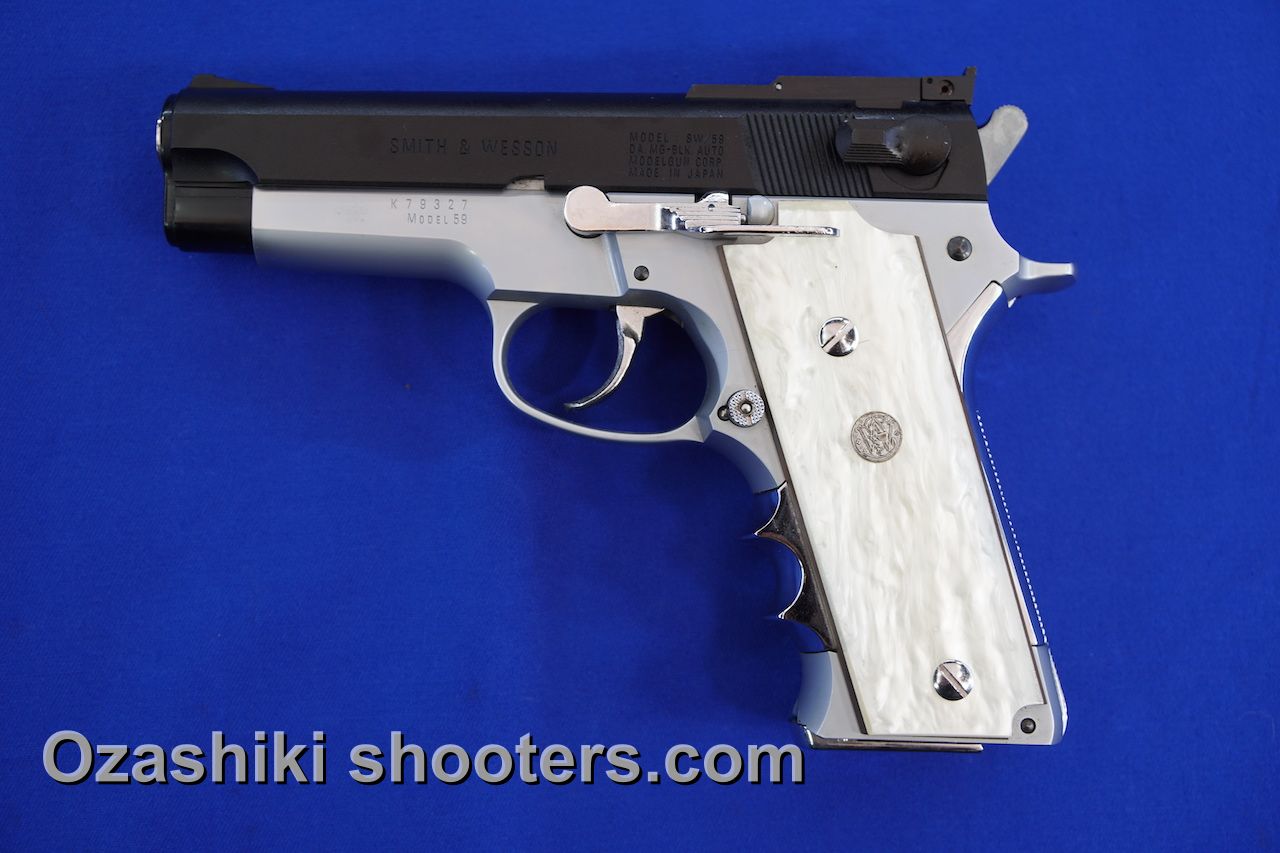 W.A S&W M59 COMBAT CUSTOMOld Toy Gun Reports No,13 | お座敷