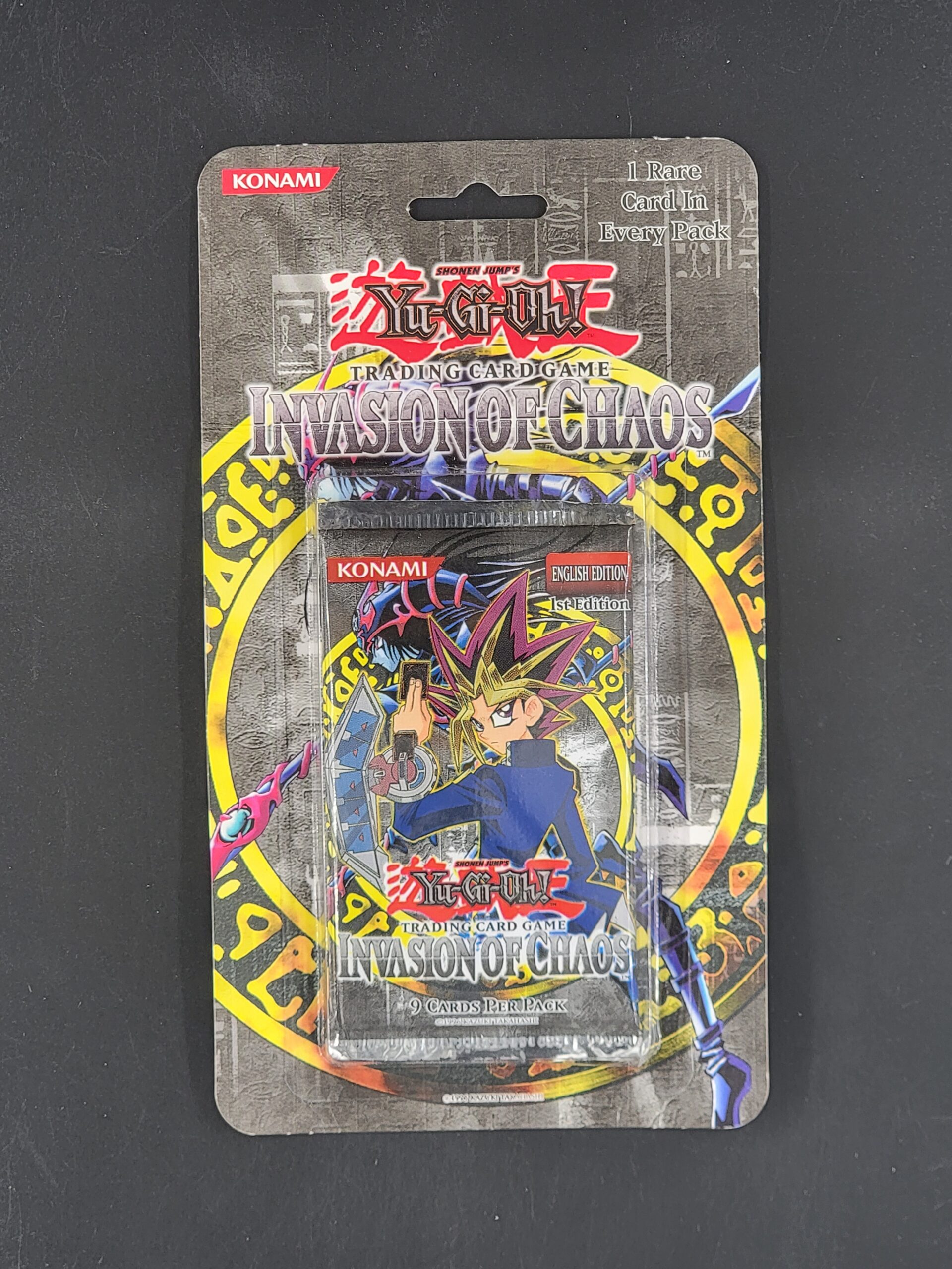 Yu-Gi-Oh! Invasion of Chaos 1st Edition Blister Pack - Legacy