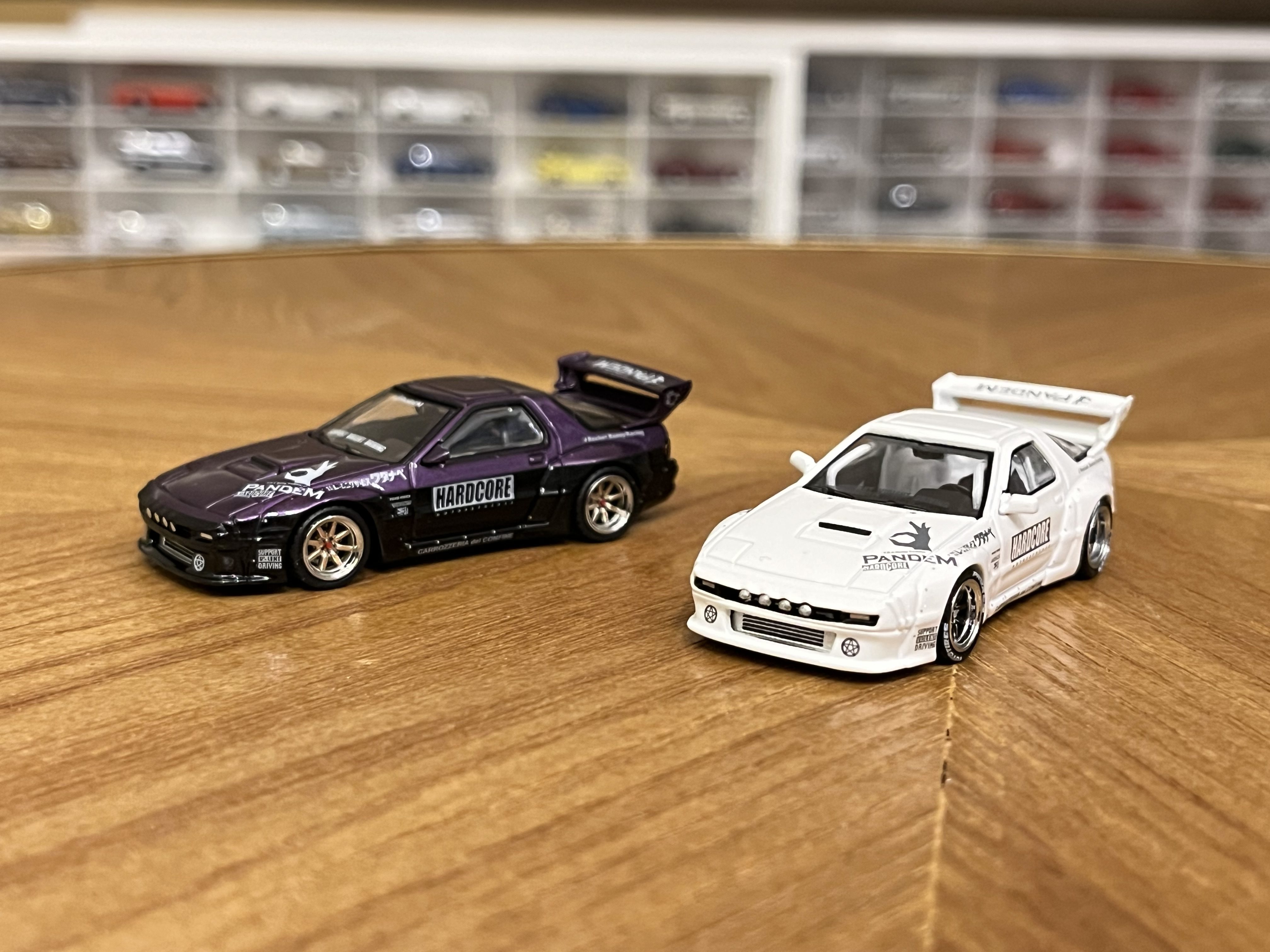 A batch of Pandem with new castings : Mazda RX-7 FC3S Widebody