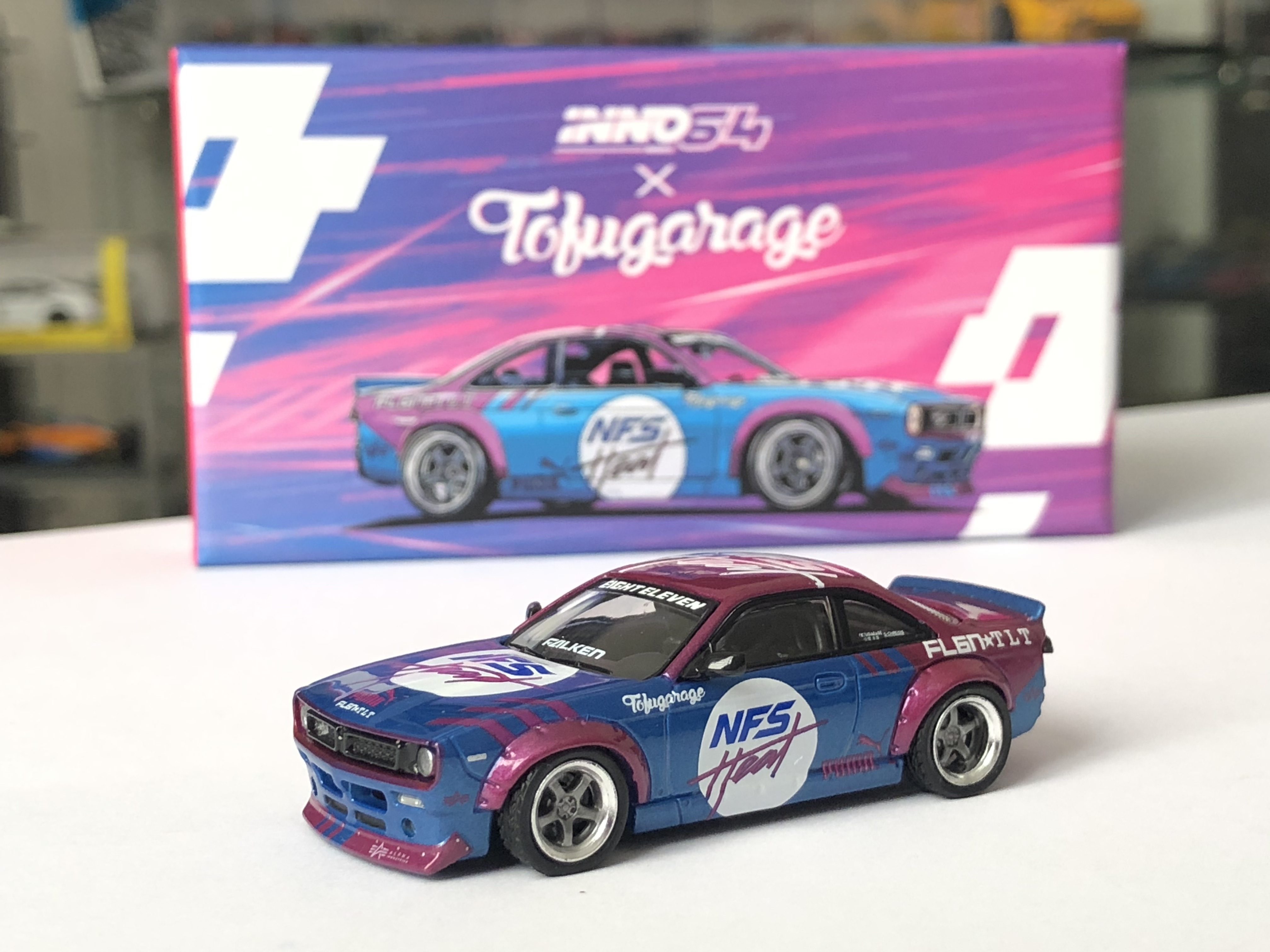 Inno64 new models : Nissan Silvia S14 “Rocket Bunny” Boss Aero