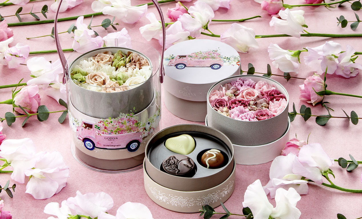 スヌーピーが花に舞う ニコライ・バーグマン25周年×ピーナッツ75周年