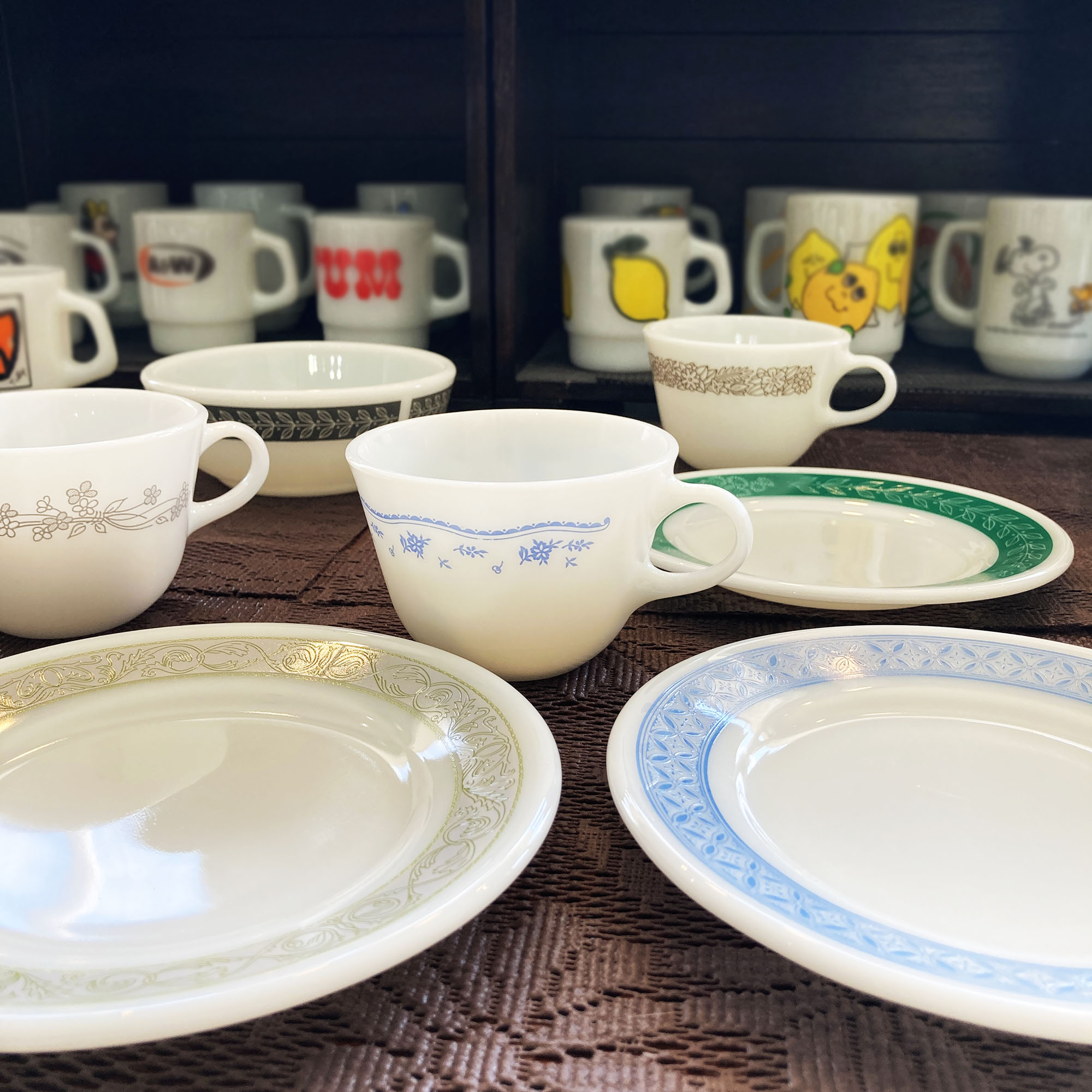 1960年代製造Old pyrex（オールドパイレックス）がマメチコに入荷
