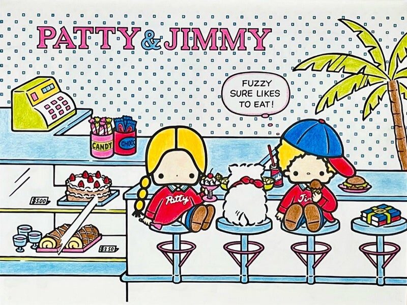 三菱色鉛筆880で塗る【サンリオキャラクター塗り絵ブックいちご日和