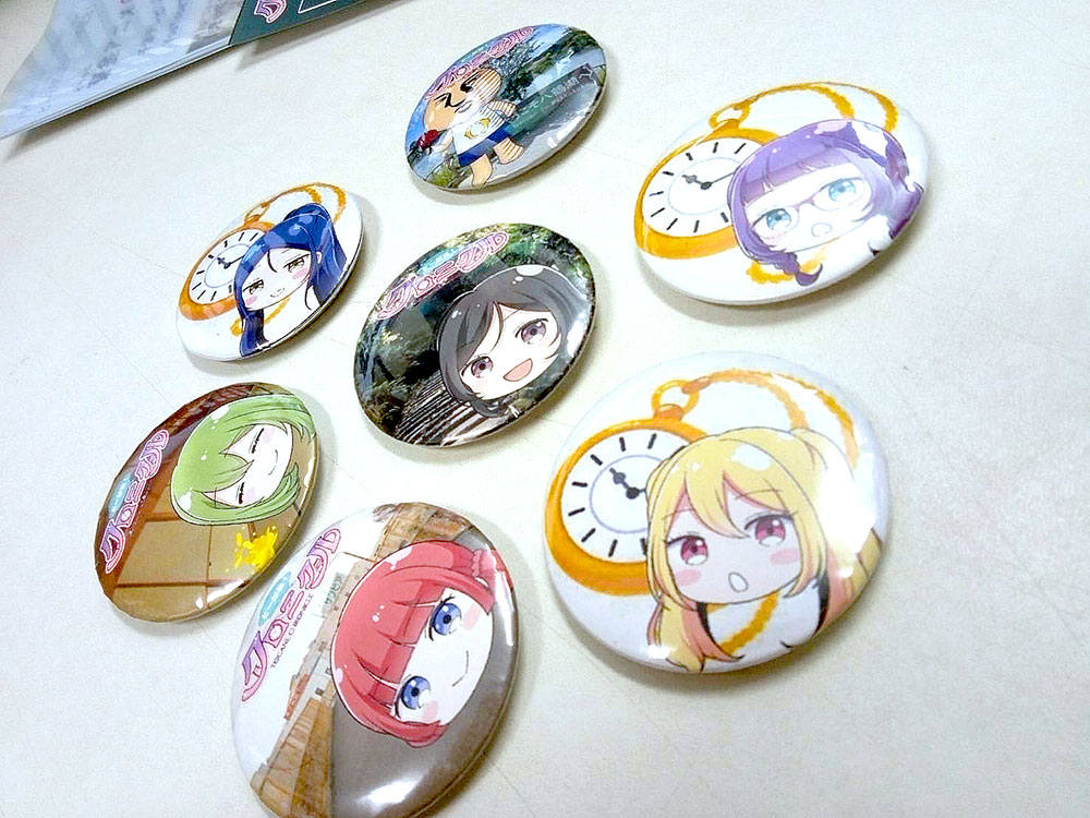 6/30（日）～「とーがね！クロニクル」缶バッジ発売開始（数量限定