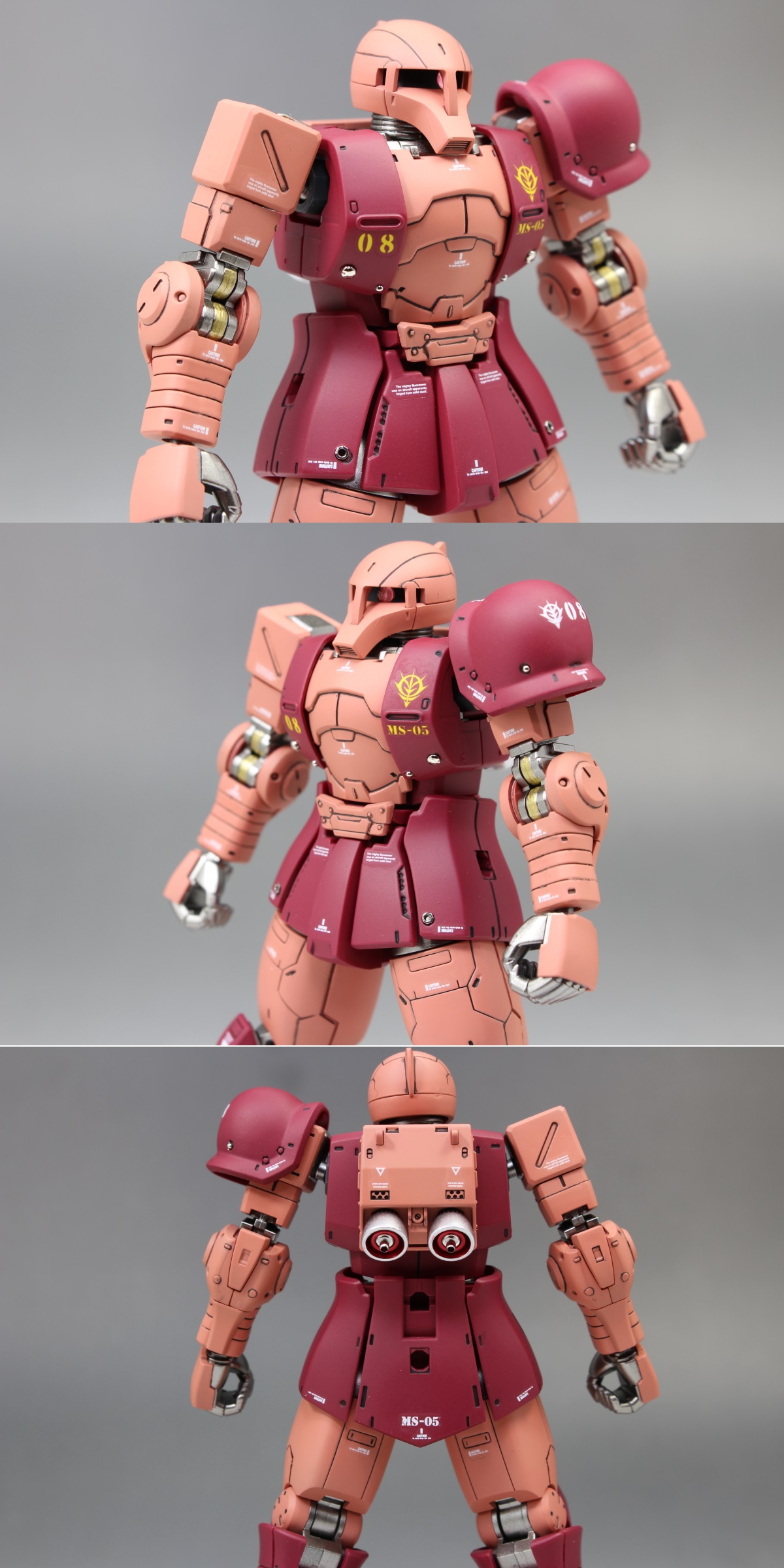 HG オリジン ザクⅠ（シャア・アズナブル機） THE ORIGIN MS-05 ZAKUⅠ