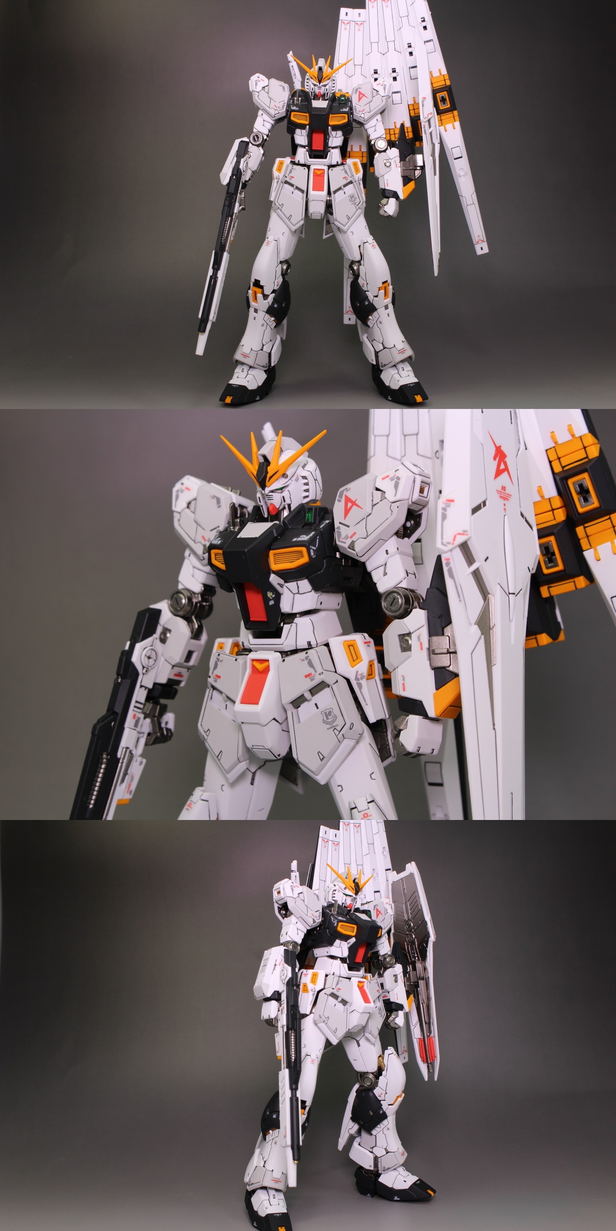 RG νガンダム RG 1/144 νGUNDAM 改修全塗装完成品 | MU-LAファクトリー
