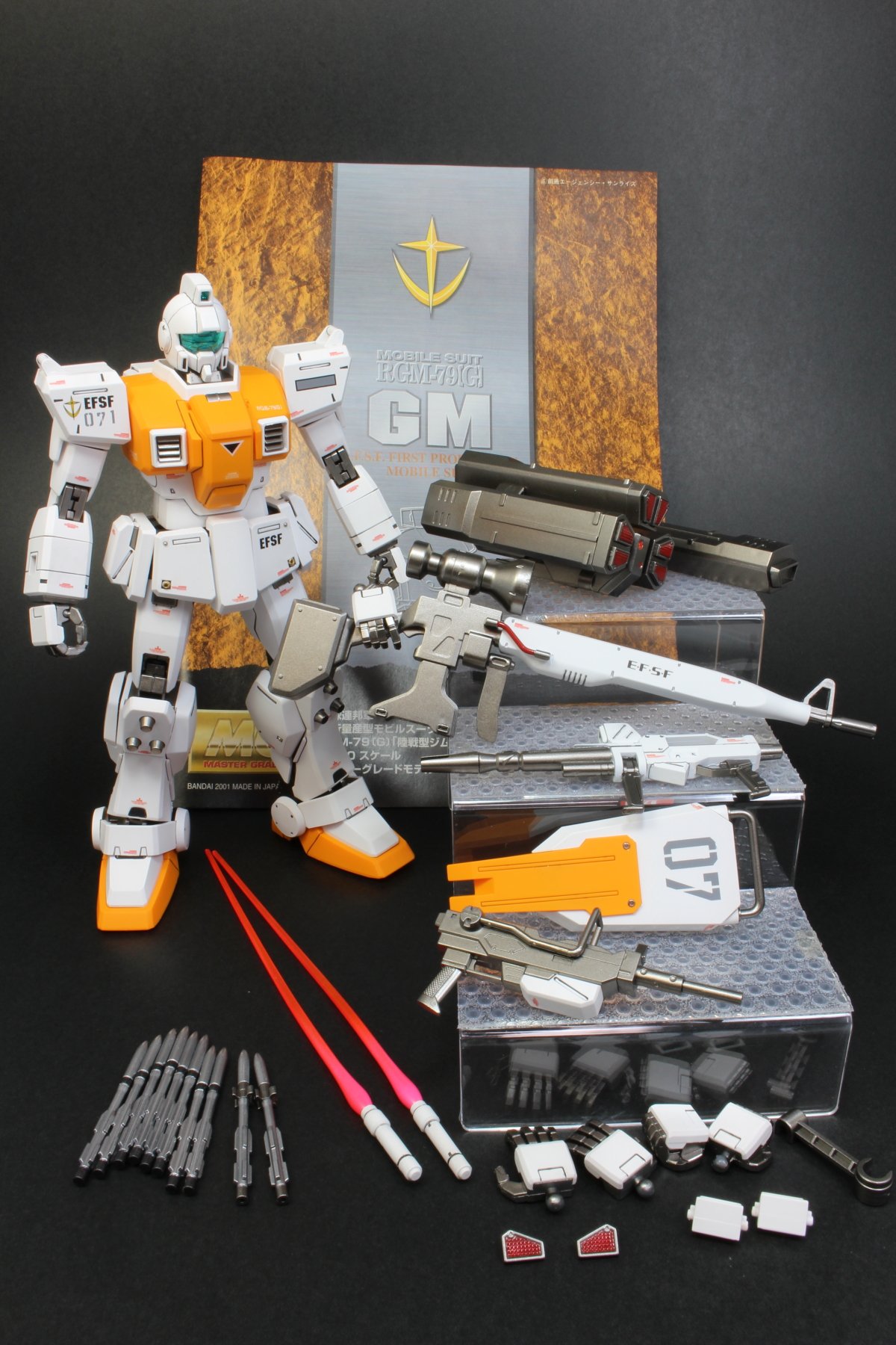 MG 陸戦型ジム 1/100 RGM-79G（G) GM 改修全塗装完成品 | MU-LA