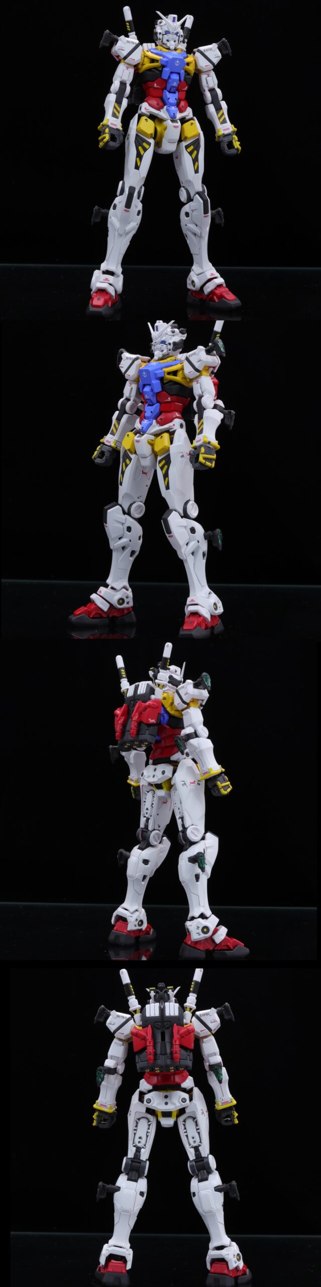HG 1/144 白いガンダム 赤いガンダム 機動戦士Gundam GQuuuuuuX